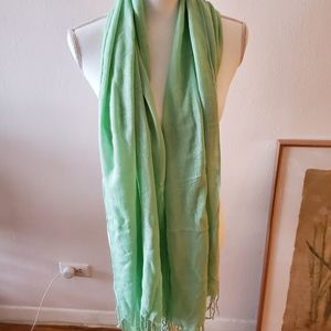 Light Green Scarf
